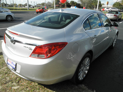 buick regal 2011 silver sedan cxl gasoline 4 cylinders front wheel drive automatic 34474