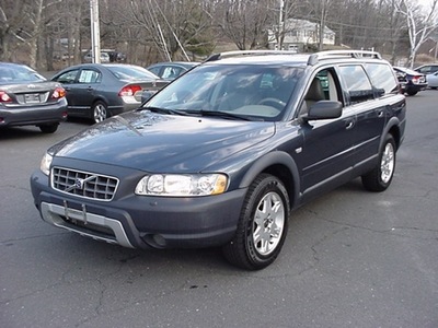 volvo xc70 2006 blue wagon gasoline 5 cylinders all whee drive automatic 06019