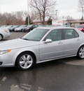 saab 9 5 2007 silver sedan aero gasoline 4 cylinders front wheel drive automatic 55124