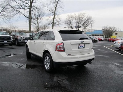 ford edge 2010 white suv sel gasoline 6 cylinders front wheel drive automatic 08753