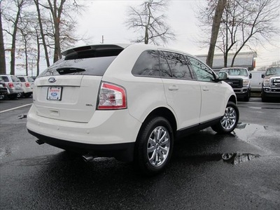 ford edge 2010 white suv sel gasoline 6 cylinders front wheel drive automatic 08753