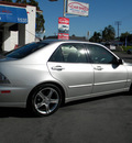 lexus is 300 2003 silver sedan gasoline 6 cylinders rear wheel drive 5 speed with overdrive 92882