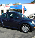 volkswagen new beetle 2001 blue coupe gls gasoline 4 cylinders front wheel drive 5 speed with overdrive 92882