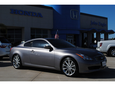infiniti g37 coupe 2009 silver coupe journey gasoline 6 cylinders rear wheel drive autostick 77065