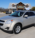 chevrolet equinox 2010 gold suv lt 4 cylinders automatic 76087