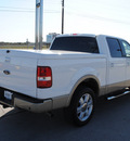 ford f 150 2008 white king ranch 8 cylinders automatic with overdrive 76087