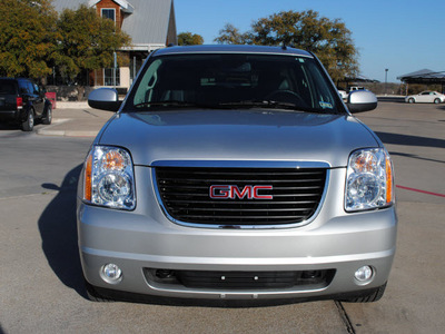 gmc yukon 2011 silver suv slt flex fuel 8 cylinders 4 wheel drive automatic 76087