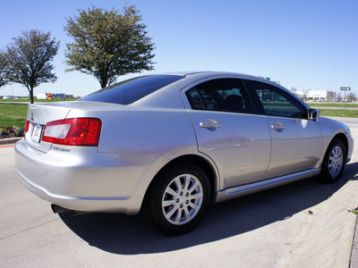 mitsubishi galant 2010 silver sedan fe 4 cylinders automatic 76018