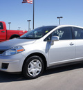 nissan versa 2011 silver hatchback gasoline 4 cylinders front wheel drive automatic with overdrive 76018