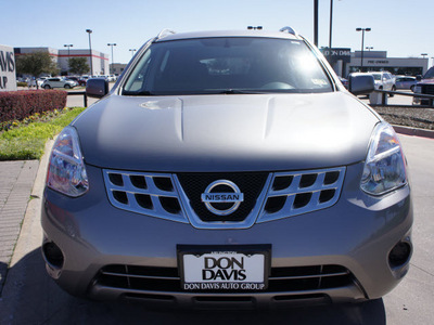 nissan rogue 2011 lt  gray sv gasoline 4 cylinders front wheel drive automatic with overdrive 76018