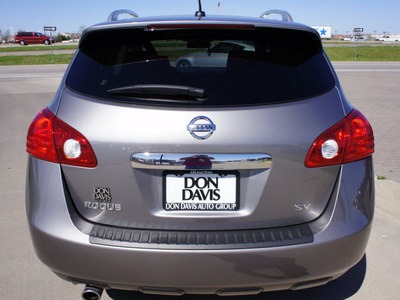 nissan rogue 2011 lt  gray sv gasoline 4 cylinders front wheel drive automatic with overdrive 76018