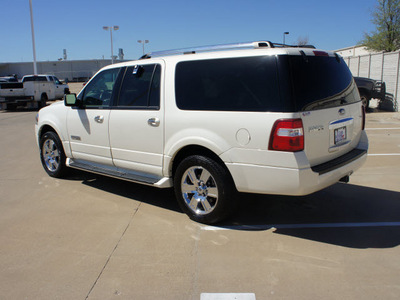 ford expedition el 2007 off white suv limited gasoline 8 cylinders rear wheel drive automatic with overdrive 76108