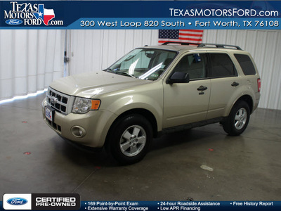 ford escape 2010 gold suv xlt gasoline 4 cylinders front wheel drive automatic 76108