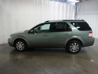 ford taurus x 2008 green suv sel gasoline 6 cylinders front wheel drive automatic with overdrive 76108
