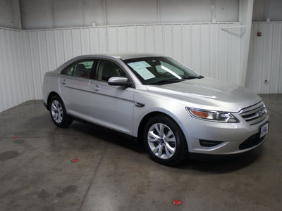 ford taurus 2010 silver sedan sel gasoline 6 cylinders all whee drive automatic 76108