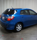 toyota matrix 2009 blue hatchback s gasoline 4 cylinders front wheel drive automatic 76108