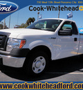 ford f 150 2009 white xl gasoline 8 cylinders 2 wheel drive automatic with overdrive 32401