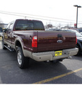 ford f 350 super duty 2010 royal red gold king ranch diesel 8 cylinders 4 wheel drive automatic 07724