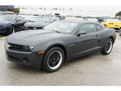 chevrolet camaro 2012 dk  gray coupe ls gasoline 6 cylinders rear wheel drive automatic 77090