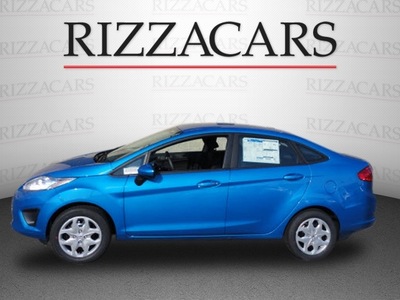 ford fiesta 2012 blue sedan se 4 cylinders automatic with overdrive 60546
