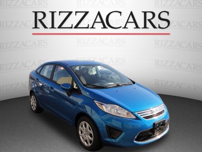 ford fiesta 2012 blue sedan se 4 cylinders automatic with overdrive 60546