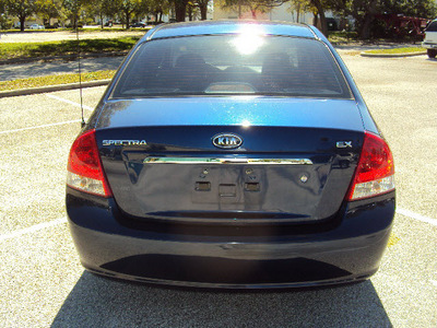 kia spectra 2008 blue sedan ex 4 cylinders automatic 32901