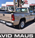 chevrolet silverado 1500 2006 gold pickup truck gasoline 6 cylinders rear wheel drive automatic 32771