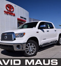 toyota tundra 2012 white limited flex fuel 8 cylinders 4 wheel drive automatic 32771