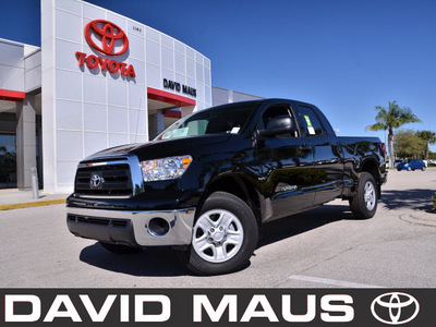 toyota tundra 2012 black sr5 gasoline 6 cylinders 2 wheel drive automatic 32771