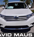 toyota highlander 2012 white suv gasoline 4 cylinders front wheel drive automatic 32771