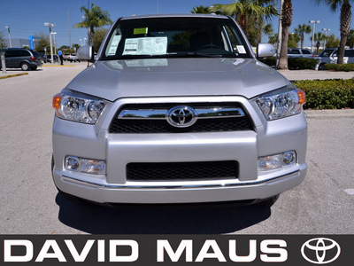 toyota 4runner 2012 silver suv sr5 gasoline 6 cylinders 2 wheel drive automatic 32771