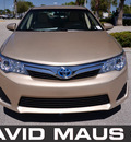 toyota camry 2012 gold sedan hybrid hybrid 4 cylinders front wheel drive automatic 32771