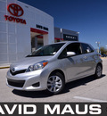 toyota yaris 2012 silver gasoline 4 cylinders front wheel drive automatic 32771