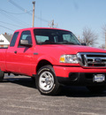 ford ranger 2008 red xlt 4 cylinders automatic with overdrive 61832