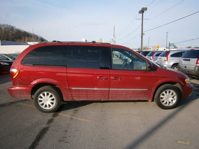 chrysler town country 2003 red van lxi gasoline 6 cylinders all whee drive automatic 13502