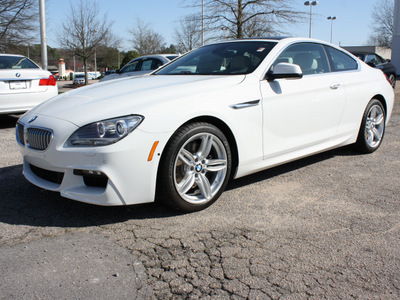 bmw 6 series 2012 white coupe 650i 8 cylinders automatic 27616