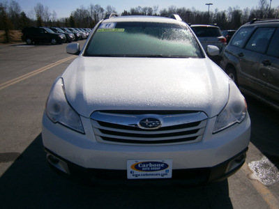 subaru outback 2011 white wagon 4 cylinders automatic 13502