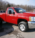 chevrolet silverado 2500hd 2008 red pickup truck 8 cylinders automatic 13502