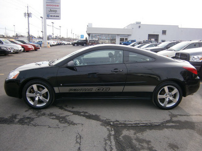 pontiac g6 2006 black coupe gtp 6 cylinders automatic 13502