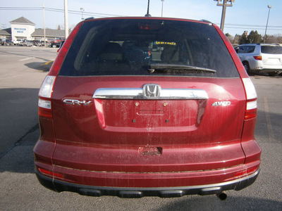 honda cr v 2010 maroon suv ex l 4 cylinders automatic 13502