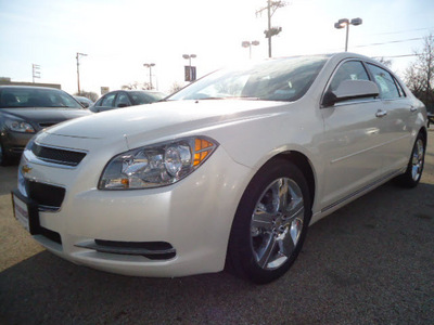 chevrolet malibu 2012 white sedan lt 4 cylinders automatic 60007