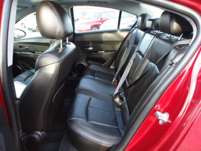 chevrolet cruze 2011 red sedan ltz 4 cylinders automatic 60007