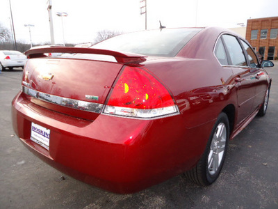 chevrolet impala 2011 red sedan lt 6 cylinders automatic 60007