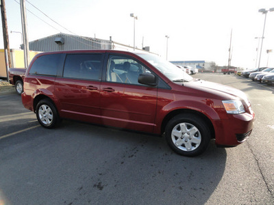 dodge grand caravan 2010 red van se 6 cylinders automatic 60915