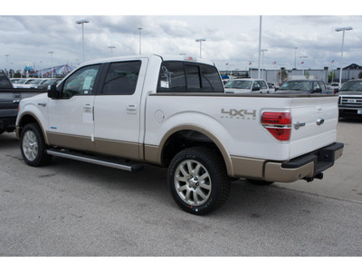 ford f 150 2012 white king ranch 6 cylinders automatic with overdrive 77388