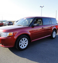 ford flex 2009 red suv 6 cylinders automatic 60915