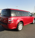 ford flex 2009 red suv 6 cylinders automatic 60915