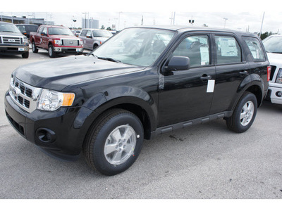 ford escape 2012 black suv xls 4 cylinders automatic 77388