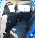 mazda mazda3 2004 blue hatchback gasoline 4 cylinders front wheel drive manual 45324