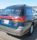 subaru legacy 1999 green wagon outback 4 cylinders manual 45324